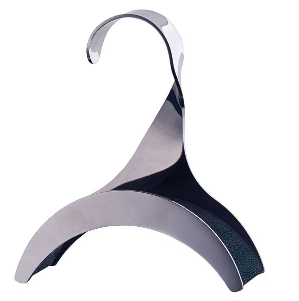 DARK CHROME S - black structured