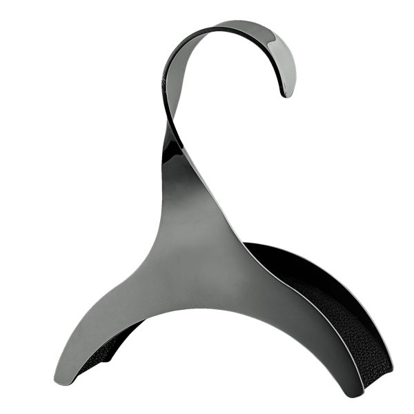 DARK CHROME S - black structured